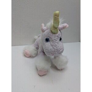🌸 3/$20 Russ Berrie SUNDANCER Purple Unicorn 6" Plush Stuffed Animal HTF